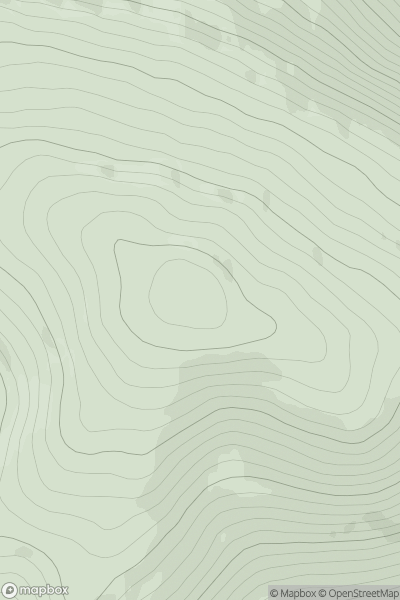 Thumbnail image for Carn na Drochaide [Cairngorms] showing contour plot for surrounding peak